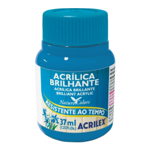 Tiinta Acrílica Brilhante 37ml Azul Celeste ACRILEX
