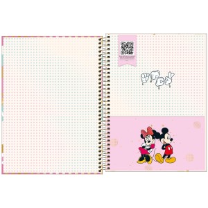 CADERNO UNIVERSITARIO 80FLS MINNIE MOUSE TILIBRA
