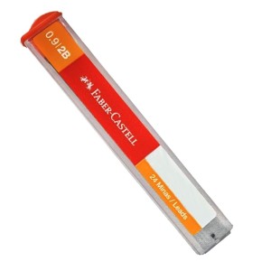 Grafite 0.9 2B Com 24 FABER CASTELL