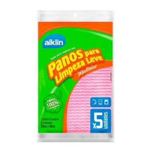 Pano Multiuso 50X30 Com 5 Unidades 