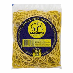 Elastico 100gr Com 120 Unidades MAMUTH