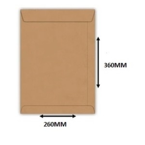 ENVELOPE SACO 260X360 KRAFT CAIXA C/250 FORONI | SCRITY