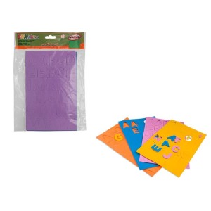 Alfabeto EVA Móvel 3cm com 124 Unidades EVAMAX