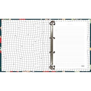 FICHARIO UNIVERSITARIO CARTONADO C/ELASTICO 80FLS CAPRICHO TILIBRA