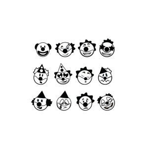 CARIMBO CIS STAMP PALHACOS CIS