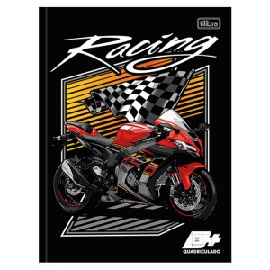 Caderno Quadriculado Brochura 10x10mm 40fls D+ Capa Dura TILIBRA