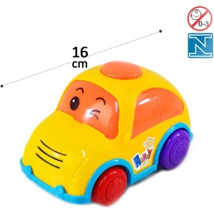 Carrinho A Corda De Plástico Com Luz ARK TOYS