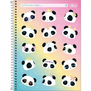 Caderno Universitário 1 Matéria 80fls Lovely Friend TILIBRA