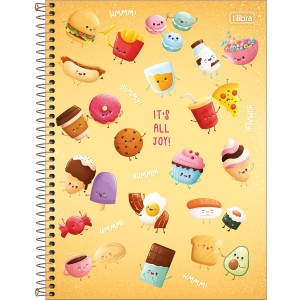 CADERNO UNIVERSITARIO 1 MATERIA 80FLS TASTE TILIBRA