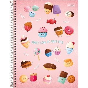 CADERNO UNIVERSITARIO 10 MATERIAS 160FLS TASTE TILIBRA