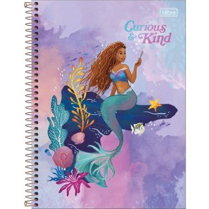 CADERNO UNIVERSITARIO 1 MATERIA 80FLS PEQUENA SEREIA TILIBRA
