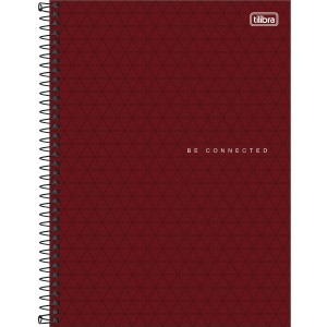 CADERNO UNIVERSITARIO 1 MATERIA 80FLS NEON CONNECT MASCULINO TILIBRA