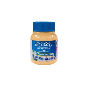 TINTA ACRILICA BRILHANTE 37ML AMARELO OURO ACRILEX