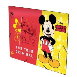 Pasta Plastica Aba Com Elastico Oficio 232X332mm Sem Lombada Fina Mickey REF.2592 DAC