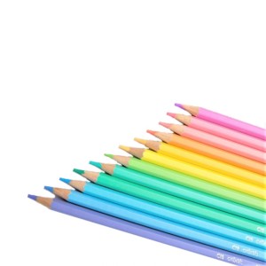 LAPIS DE COR 12 CORES PASTEL CRIATIC CIS