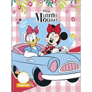 CADERNO CALIGRAFIA BROCHURA 40FLS MINNIE TILIBRA