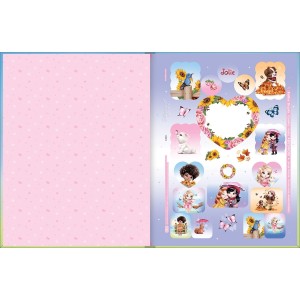 CADERNO QUADRICULADO BROCHURA 10X10MM 40FLS JOLIE TILIBRA