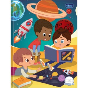 CADERNO QUADRICULADO BROCHURA 10X10MM 40FLS 187X245MM SAPECA TILIBRA