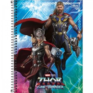 CADERNO UNIVERSITARIO 1 MATERIA 80FLS THOR TILIBRA