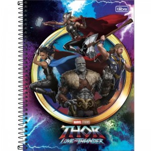 CADERNO UNIVERSITARIO 1 MATERIA 80FLS THOR TILIBRA