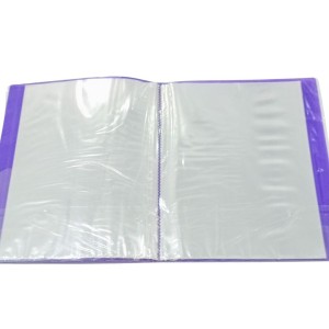 Pasta Catalogo Portfolio A4 20 Envelopes 0,12 Medio Lilas Vision Com Visor Ref.640PP-LL DAC