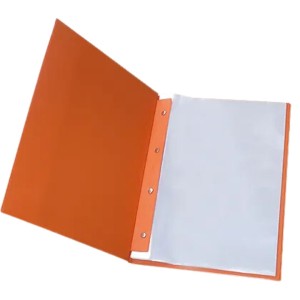 Pasta Catalogo Portfolio OF 50 Eenvelopes 0,06 Fino Vermelha Com Visor Com Colchete Ref.134.VM ACP