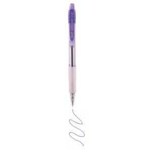 Caneta Esferografica 1.0mm Super Grip Color Violeta Blister PILOT