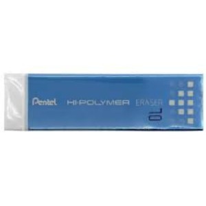Borracha Técnica Branca Hi Polymer Slim Body PENTEL