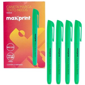 Marca Texto Needs Caixa Com 12 Unidades Maxprint - Escolha A Cor