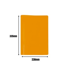 Pasta Papelao Com Grampo Trilho Laranja 230X335mm Ref.1868 JUSSARA