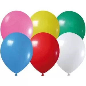 Bexiga 6.5 Cores Sortidas Com 50 Unidades IDEATEX FOLIA