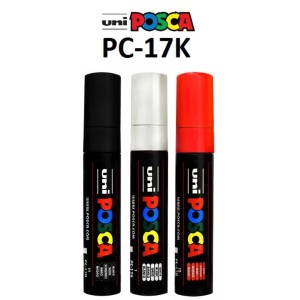 Caneta Posca 10.0-15.0mm PC-17K UNI-BALL