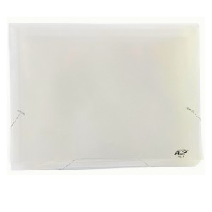 Pasta Sanfonada Plastica A4 31 Divisorias Ccristal 250X325x55mm Ref.1045.CR ACP