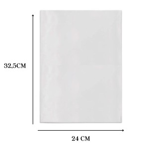 Envelope Plástico Oficio 4 Furos Com 10 Unidades - Fino - DAC | ACP