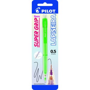 Lapiseira 0.5mm Super Grip Verde Neon Blister PILOT