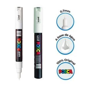 Caneta Posca 0.7mm PC-1M UNI-BALL