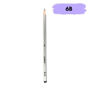 Lápis Preto 6B 6000 - ACRILEX