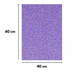 Eva Gliter 40X60cm - UNIDADE