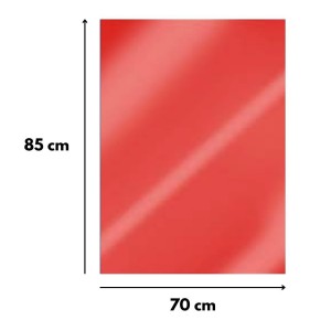 Papel Celofane Pacote Com 50 Folhas 70X85cm VMP