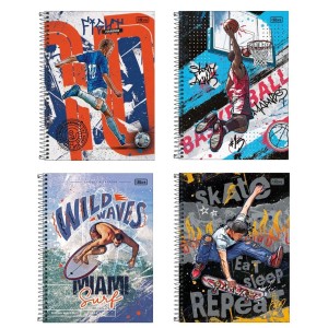 Caderno Universitario 1 Materia 80fls Do It! Capa Dura TILIBRA