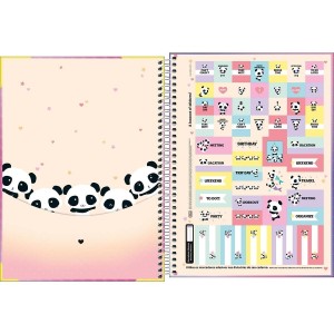 Caderno Universitário 10 Matérias 160fls Lovely Friend TILIBRA