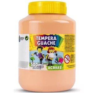 Guache 500ml Amarelo Pessego ACRILEX