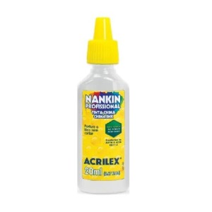 TINTA NANKIN 20ML BRANCO ACRILEX