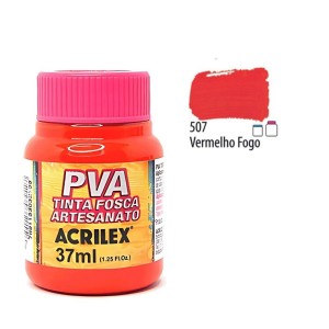 Tinta Plastica PVA Fosca 37ml ACRILEX