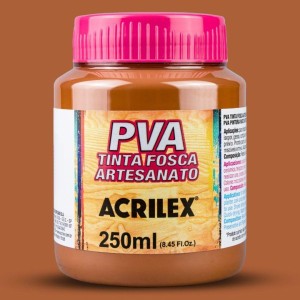 Tinta Plastica PVA Fosca 250ml ACRILEX