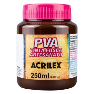 Tinta Plastica PVA Fosca 250ml ACRILEX