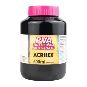 Tinta Plastica PVA Fosca 500ml ACRILEX