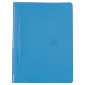 Pasta Plastica Oficio Com Grampo Trilho Azul ACP