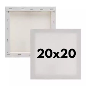 Tela Artística Para Pintura 20x20cm