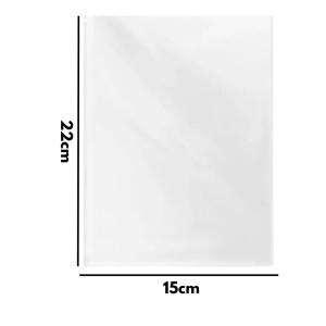 Saco de Celofane 15x22cm Transparente Nº2 - Unidade